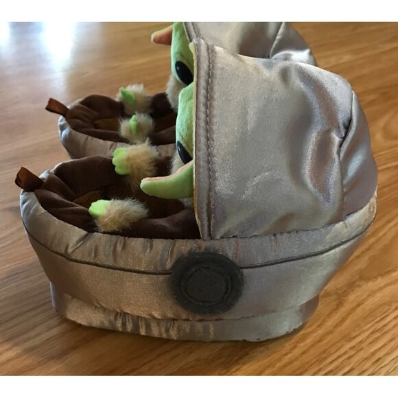 Star Wars Baby Yoda GAP Slippers Kids Small Soft Plush - Picture 4 of 9